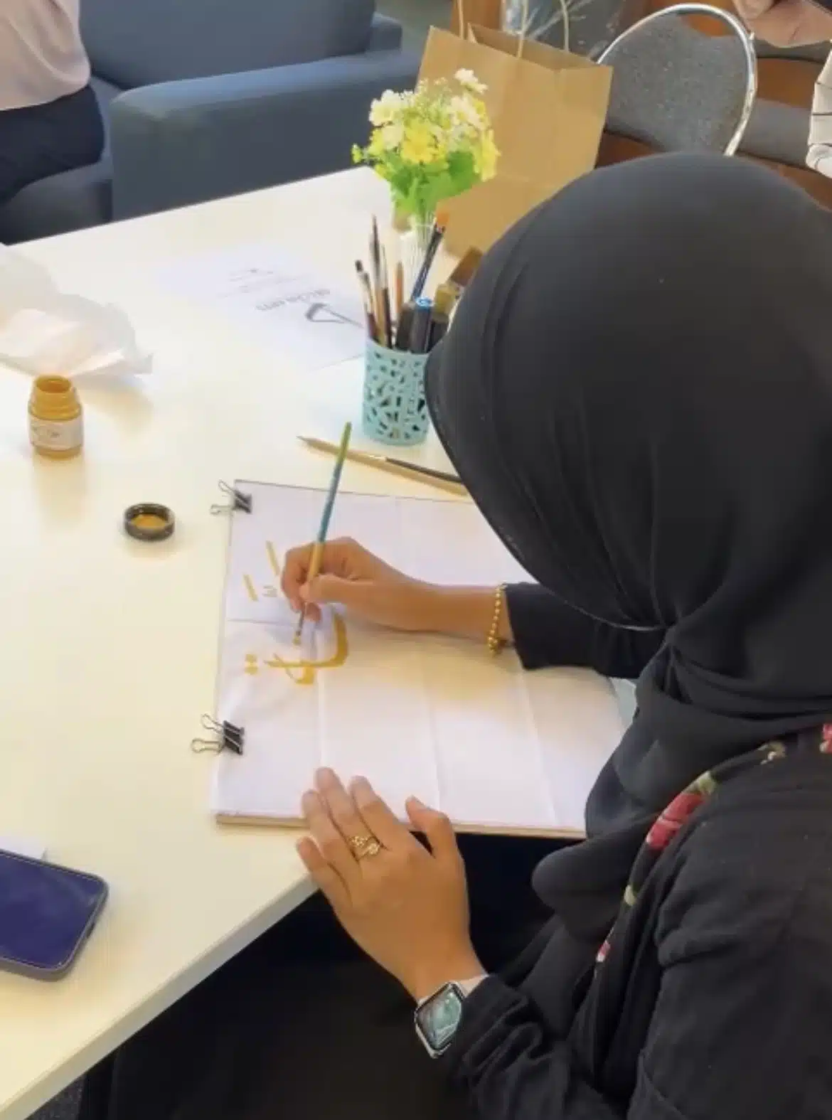 arabic calligraphy artist