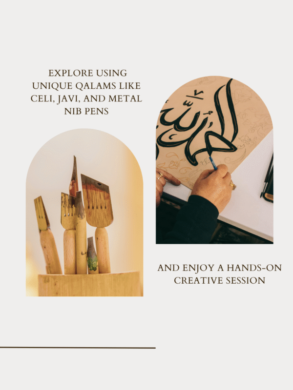 Arabic Calligraphy Workshop at The Halal Show